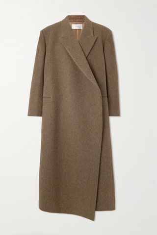 The Row + Dhani Wool-Felt Coat