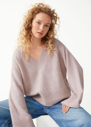 & Other Stories + Oversized Alpaca Wool Sweater