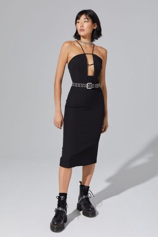 Bardot + Cristable Cutout Midi Dress