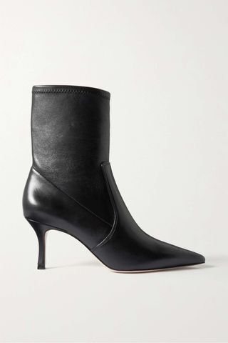 Porte & Paire + The Stretch Leather Sock Boots