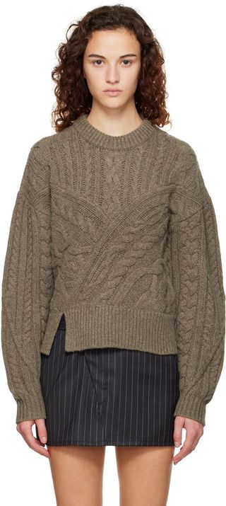 The Garment + Taupe Canada Sweater