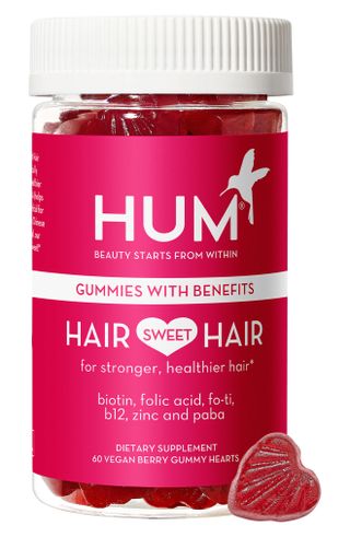 Hum Nutrition + Hair Sweet Hair Vegan Gummies Length & Strength Dietary Supplement