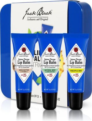 Jack Black + Full Size Intense Therapy Lip Balm Spf 25 Sunscreen Set