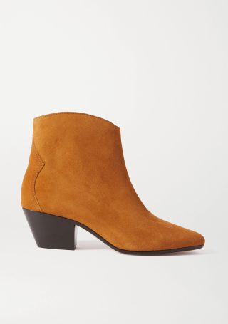 Isabel Marant + Dacken Suede Ankle Boots
