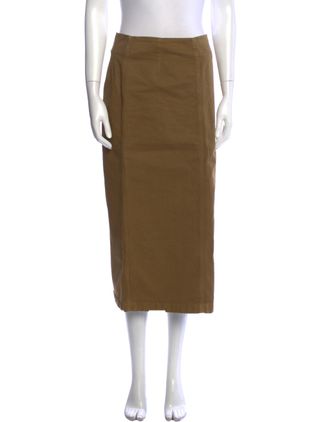 Dries Van Noten + Midi Length Skirt in Medium