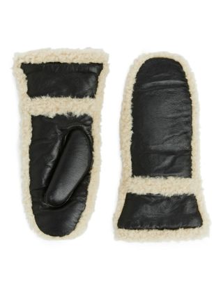 ARKET + Leather Mittens