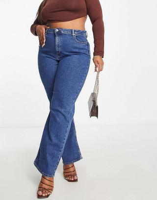 ASOS Design + Curve Easy Straight Jeans