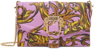 Versace Jeans Couture + Pink Regalia Baroque Couture Chain Wallet