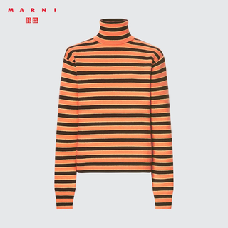 Uniqlo x Marni + Cashmere Striped Turtleneck Sweater