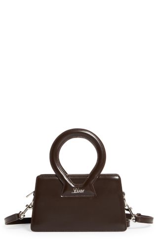 Luar + Ana Mini Smooth Leather Top Handle Bag