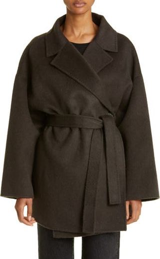 ACNE Studios + Oaklee Belted Wool Coat