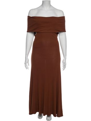 Mara Hoffman + Off-the-Shoulder Long Dress W/ Tags