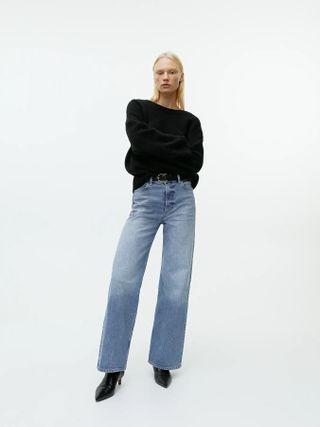 Arket + Flared Stretch Jeans