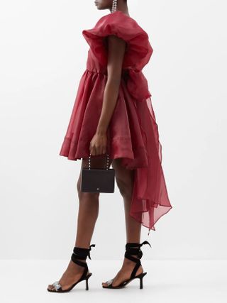 Aje + Gretta Bow-Trimmed Dress