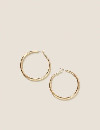 M&S Collection + Gold Tone Hoops