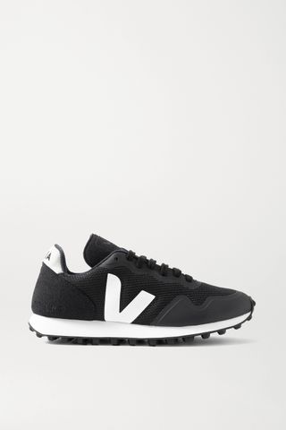 Veja + + Net Sustain Sdu Rt Rubber-Trimmed Vegan Suede and Mesh Sneakers
