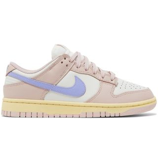 Nike + Dunk Low Sneakers in Pink Oxford