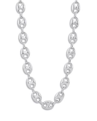 Alberto Amati + Sterling Silver Mariner Link Chain Necklace