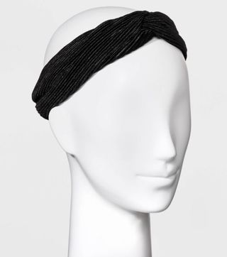 A New Day + Pleated Velvet Headwrap