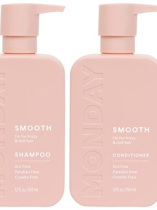 Monday Haircare + Smooth Shampoo + Conditioner Bathroom Set