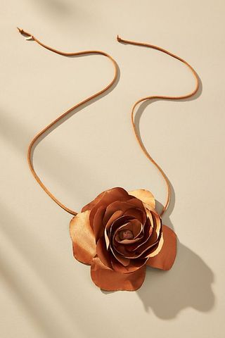 Anthropologie + Rosette Wrap Necklace