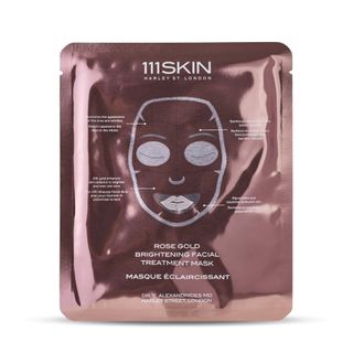 111 Skin + Rose Gold Brightening Facial Treatment Mask