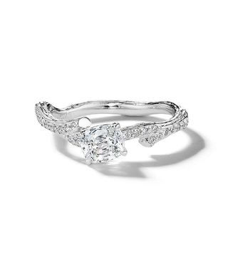 Mimi So + Wonderland Twig Diamond Engagement Ring