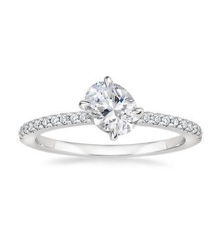 Brilliant Earth + Pisa Diamond Engagement Ring