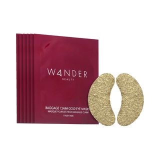 Wander Beauty + Baggage Claim Gold Eye Masks