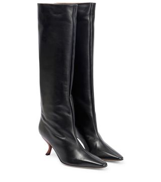 Gia/RHW + Rosie 29 Leather Knee-High Boots