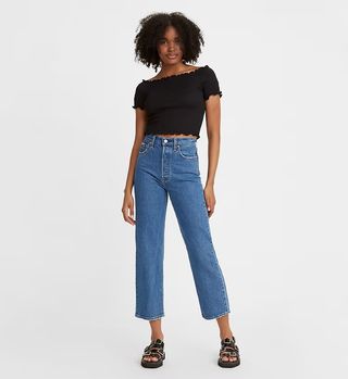Levi's + Ribcage Straight Ankle Women's Jeans