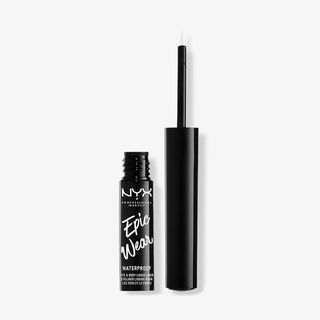 NYX Professional Makeup + Epic Wear Metallic Long-Lasting Liquid Eyeliner in Silver Metal
