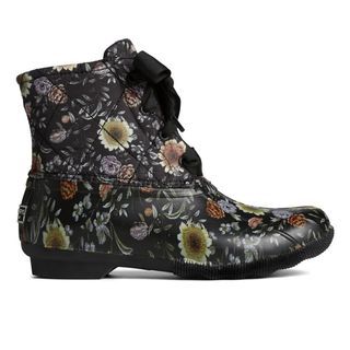 Sperry + Saltwater Floral Duck Boot