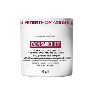 Peter Thomas Roth + Even Smoother Glycolic Retinol Resurfacing Peel Pads
