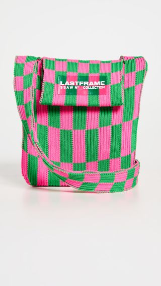 Lastframe + Ichimatsu Mini Shoulder Bag