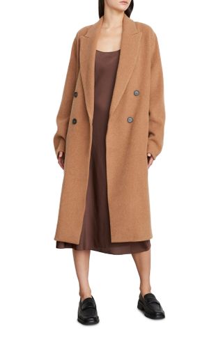 Vince + Recycled Wool Blend Long Coat