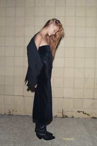 Zara + Velvet Midi Dress