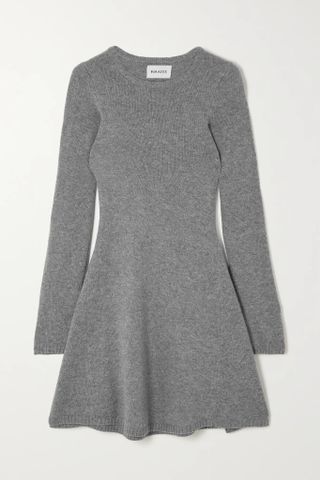 Khaite + Fleurine Cashmere Mini Dress