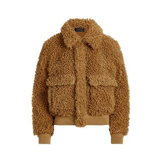 Polo Ralph Lauren + High-Pile Fleece Bomber Jacket