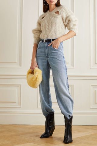Isabel Marant + Paryama High-Rise Straight-Leg Jeans
