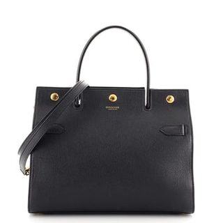 Burberry + Title Top Handle Bag Leather Medium