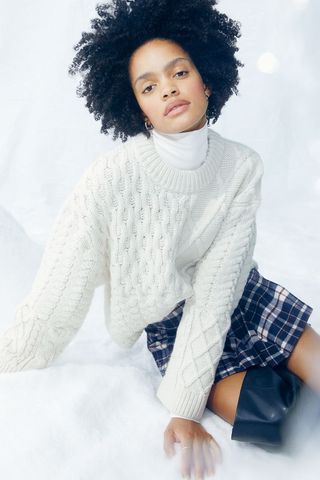 H&M + Cable-Knit Sweater