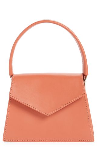 Anima Iris + Mini Zaza Leather Top Handle Bag