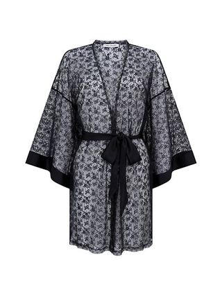 Agent Provocateur + Malorey Lace Kimono Robe