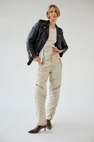 Urban Outfitters + BDG Tapered Moto Jean