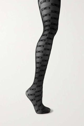 Balenciaga + Bb Jacquard Tights