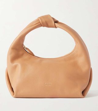 Khaite + Beatrice Small Knotted Leather Tote