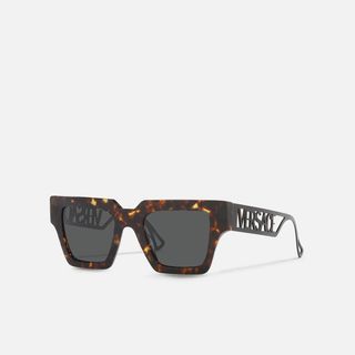 Versace + 90s Vintage Logo Sunglasses