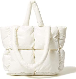 Cofteve + Large Quilted Puffer Tote Bag