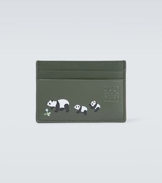 Loewe x Suna Fujita + Printed Leather Card Holder